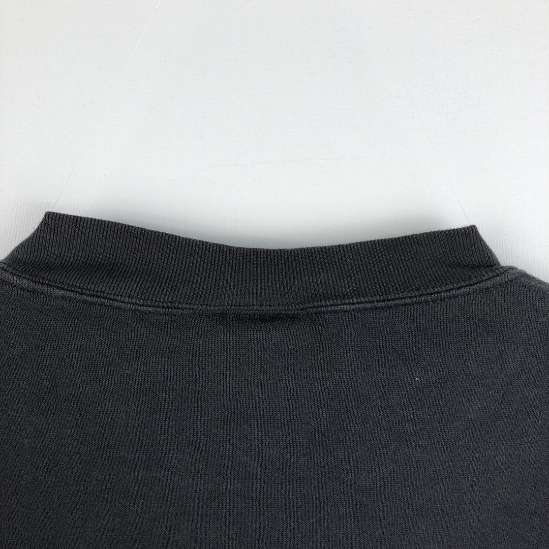 90'S Lee NFL Las Vegas Raiders Glitter Print Logo Sweatshirt, Men's Size M (Equivalent), Vintage unclear black type Vintage Second Hand