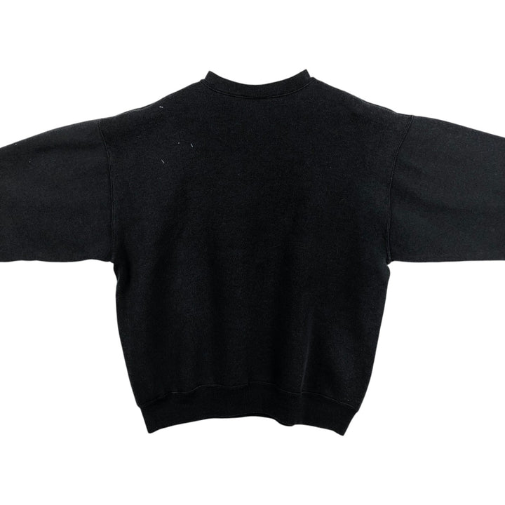 90'S NFL Las Vegas Raiders Print Sweatshirt, Made in USA, Men's XL (approx.), Vintage cotton black type Vintage Second Hand