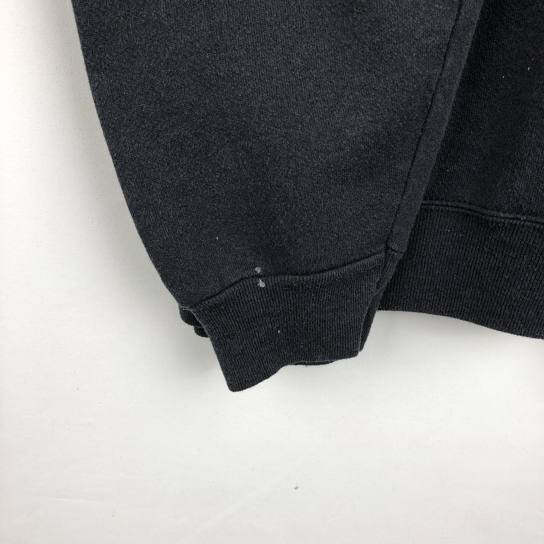 90'S NFL Las Vegas Raiders Print Sweatshirt, Made in USA, Men's XL (approx.), Vintage cotton black type Vintage Second Hand