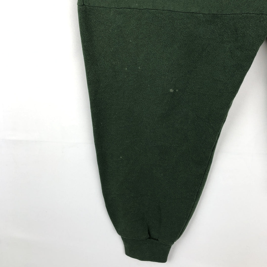 90'S Disney Mickey Mouse Character Sweatshirt, Men's Size XL (Equivalent), Vintage cotton Green type dark green Vintage Second Hand