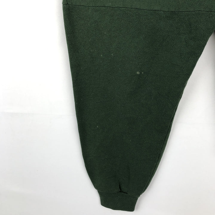 90'S Disney Mickey Mouse Character Sweatshirt, Men's Size XL (Equivalent), Vintage cotton Green type dark green Vintage Second Hand