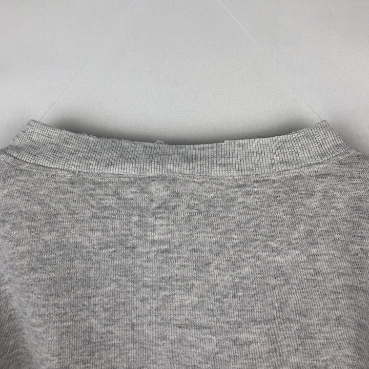 TULTEX Mickey Mouse & Minnie Mouse Character Sweatshirt, Men's Size L (Equivalent), Vintage cotton gray type Vintage Second Hand