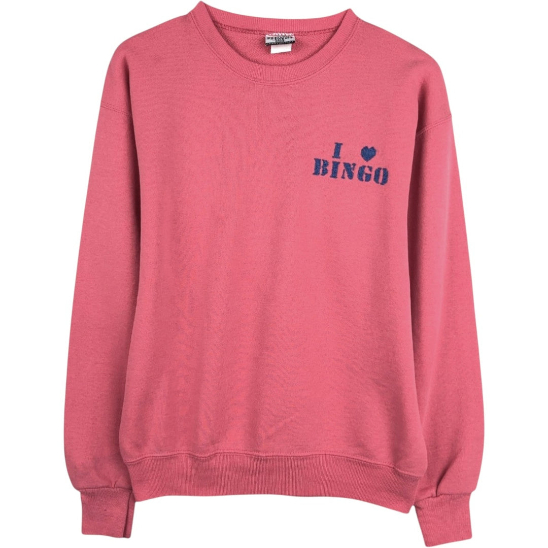 90'S Lee STURDY SWEATS Sweatshirt, Made in USA, Women's Size M (approx.), Vintage cotton pink type Vintage Second Hand