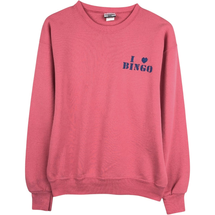 90'S Lee STURDY SWEATS Sweatshirt, Made in USA, Women's Size M (approx.), Vintage cotton pink type Vintage Second Hand