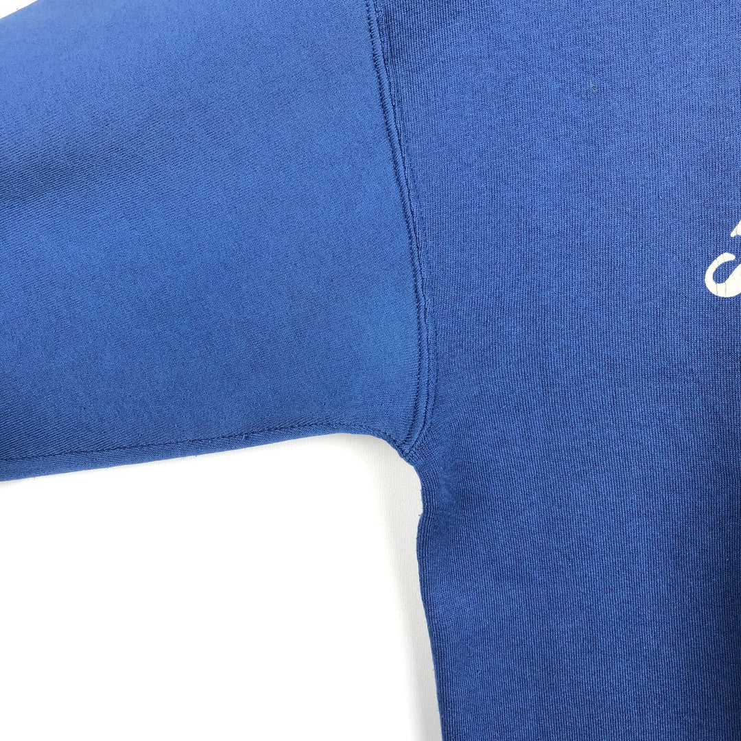 Vintage 80s-90'S Jerzees sweatshirt, made in the USA, size L, men's cotton blue type Vintage Second Hand