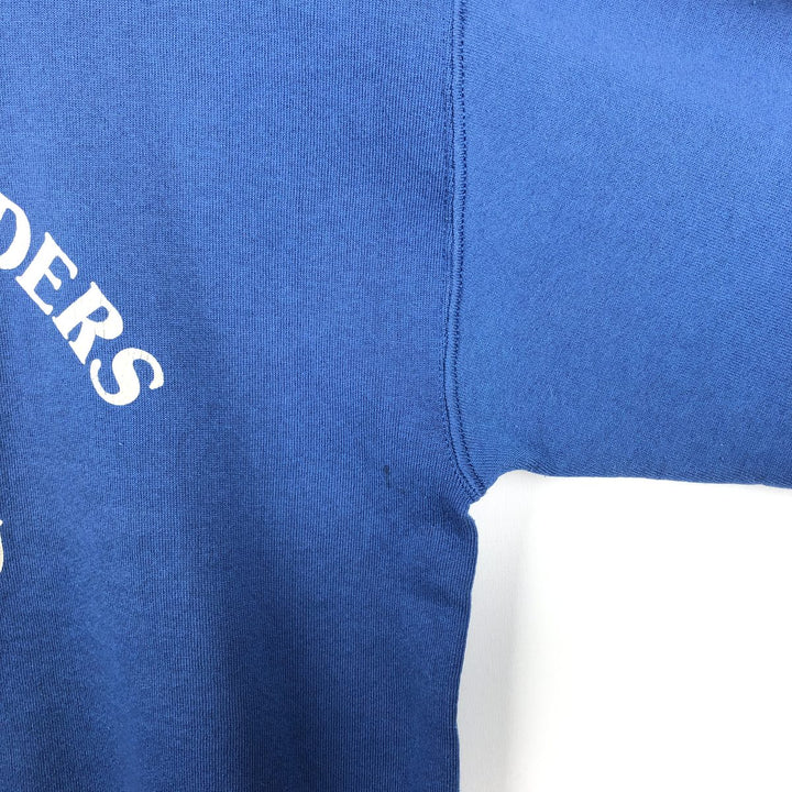 Vintage 80s-90'S Jerzees sweatshirt, made in the USA, size L, men's cotton blue type Vintage Second Hand