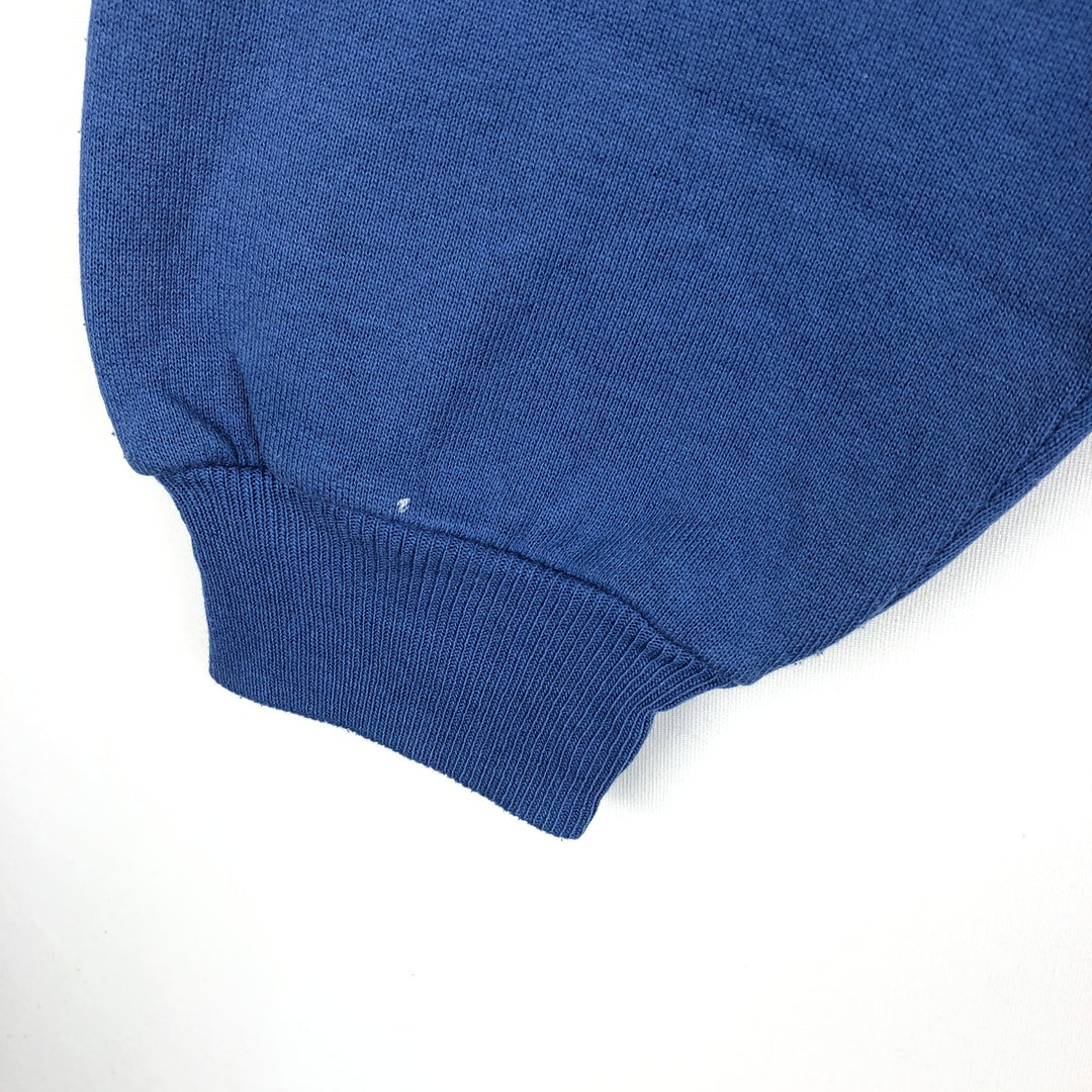 Vintage 80s-90'S Jerzees sweatshirt, made in the USA, size L, men's cotton blue type Vintage Second Hand