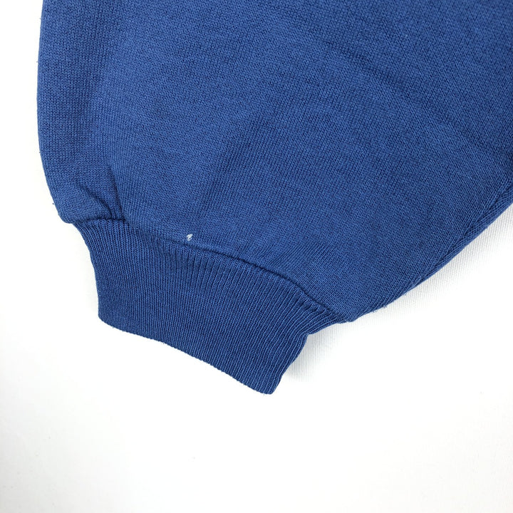 Vintage 80s-90'S Jerzees sweatshirt, made in the USA, size L, men's cotton blue type Vintage Second Hand