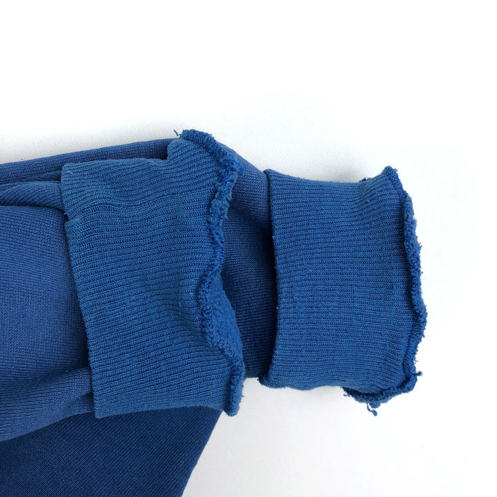 Vintage 80s-90'S Jerzees sweatshirt, made in the USA, size L, men's cotton blue type Vintage Second Hand