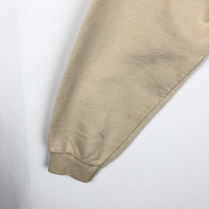 DEF LEPPARD band sweatshirt, size M, men's cotton Beige type Vintage Second Hand