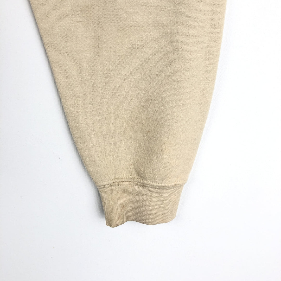 DEF LEPPARD band sweatshirt, size M, men's cotton Beige type Vintage Second Hand