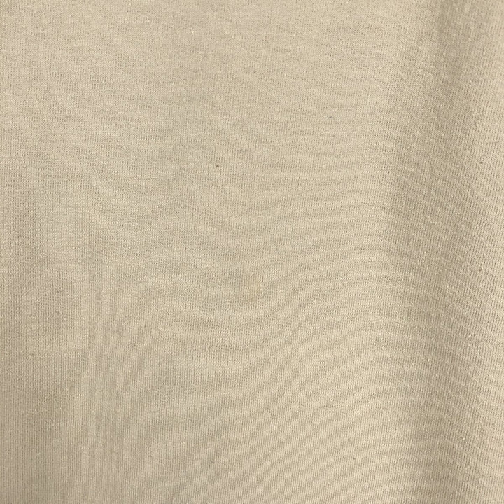 DEF LEPPARD band sweatshirt, size M, men's cotton Beige type Vintage Second Hand