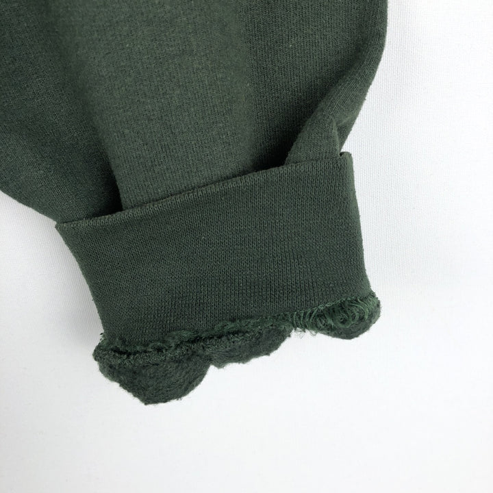 Gildan sweatshirt, men's size S (equivalent) cotton Green type dark green Vintage Second Hand