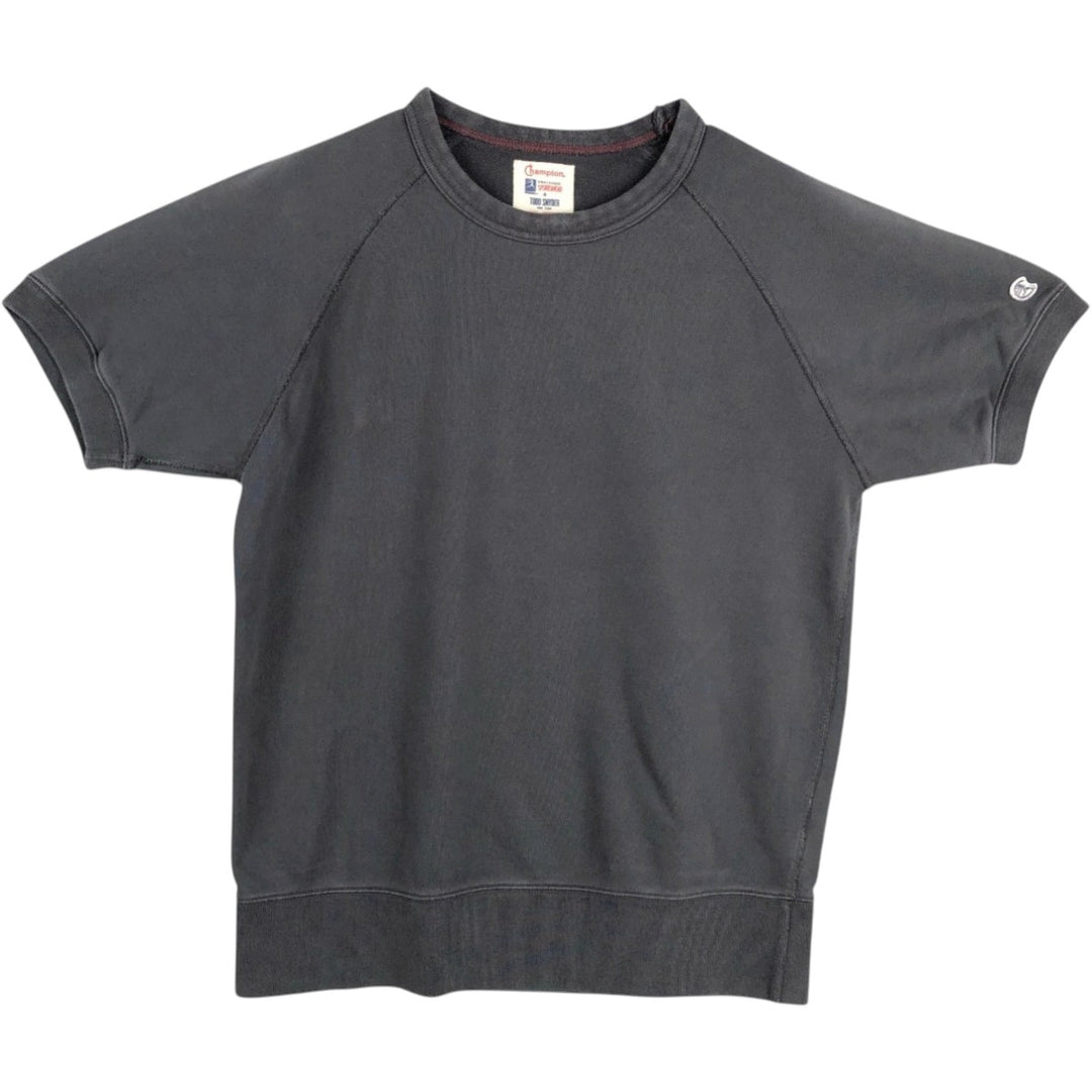 Champion TODD SNYDER short-sleeved sweatshirt, men's size M (approx.) cotton Charcoal Vintage Second Hand