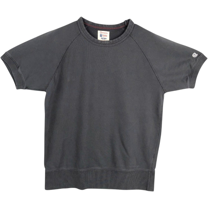 Champion TODD SNYDER short-sleeved sweatshirt, men's size M (approx.) cotton Charcoal Vintage Second Hand
