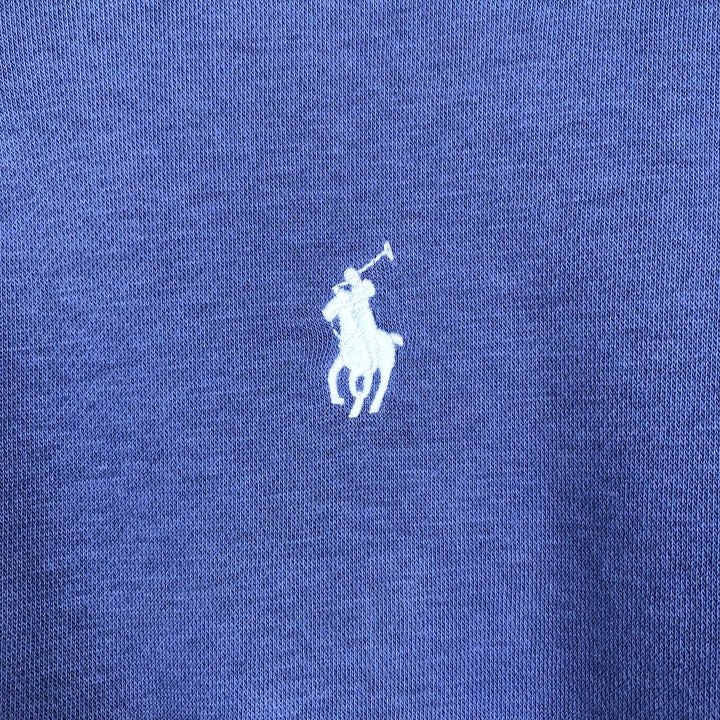 Ralph Lauren POLO RALPH LAUREN One-point logo sweatshirt, women's size XS (approx.) cotton blue type Vintage Second Hand