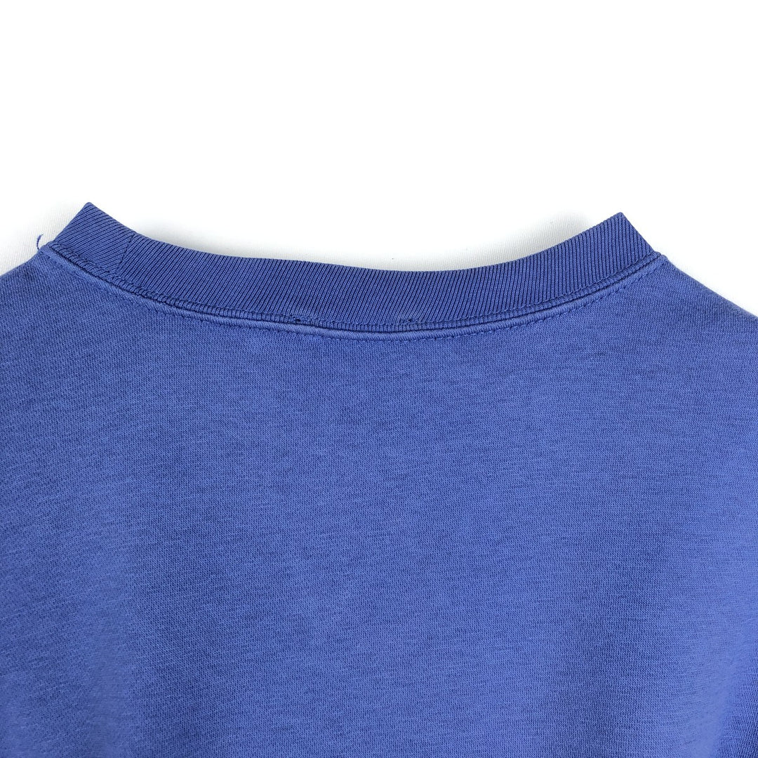Ralph Lauren POLO RALPH LAUREN One-point logo sweatshirt, women's size XS (approx.) cotton blue type Vintage Second Hand