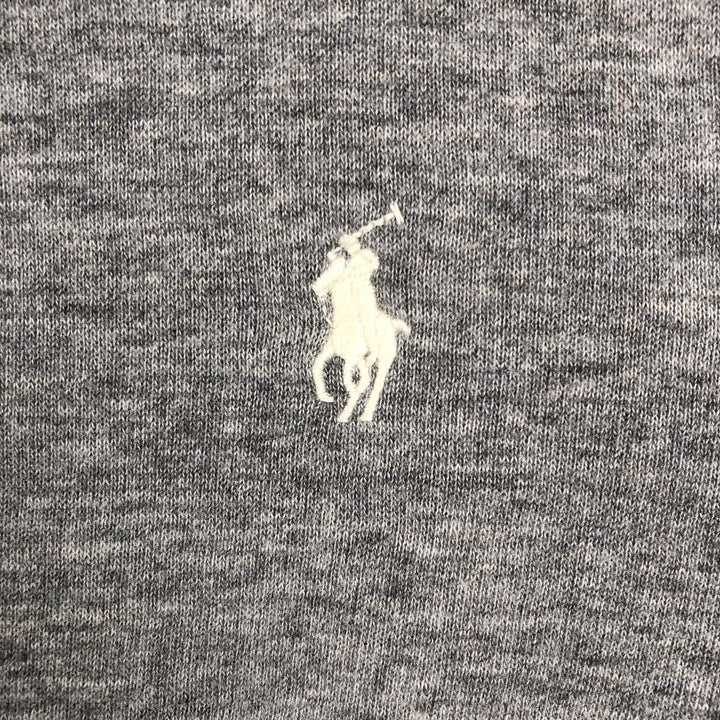 Ralph Lauren POLO RALPH LAUREN One-point logo sweatshirt, women's M size cotton gray type Vintage Second Hand