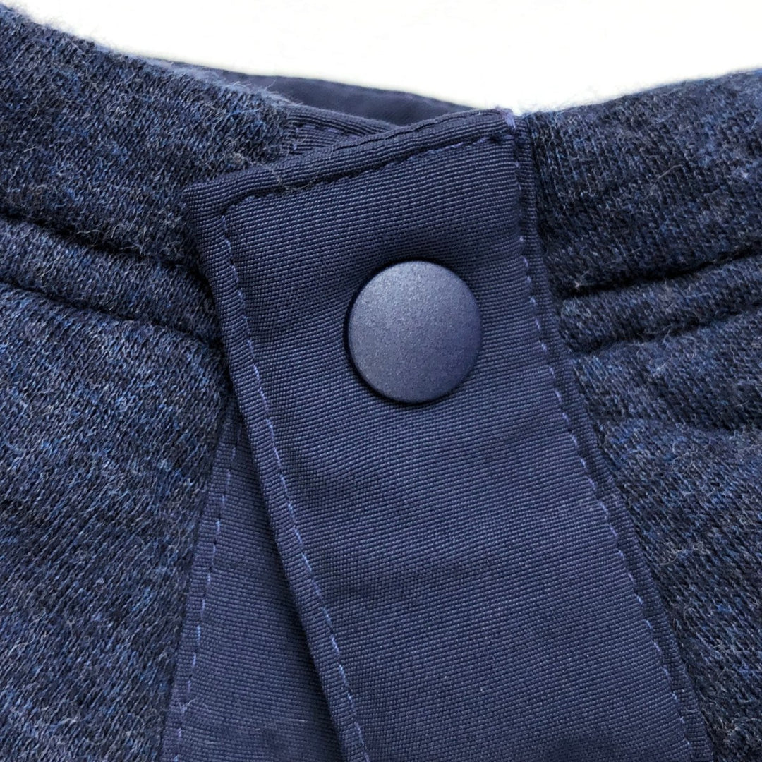Patagonia Organic Cotton Quilted Snap-T 25371SP20 Half-Snap Sweatshirt (Men's XXS equivalent) cotton navy blue type Vintage Second Hand