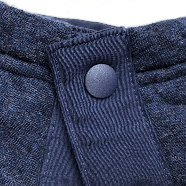 Patagonia Organic Cotton Quilted Snap-T 25371SP20 Half-Snap Sweatshirt (Men's XXS equivalent) cotton navy blue type Vintage Second Hand