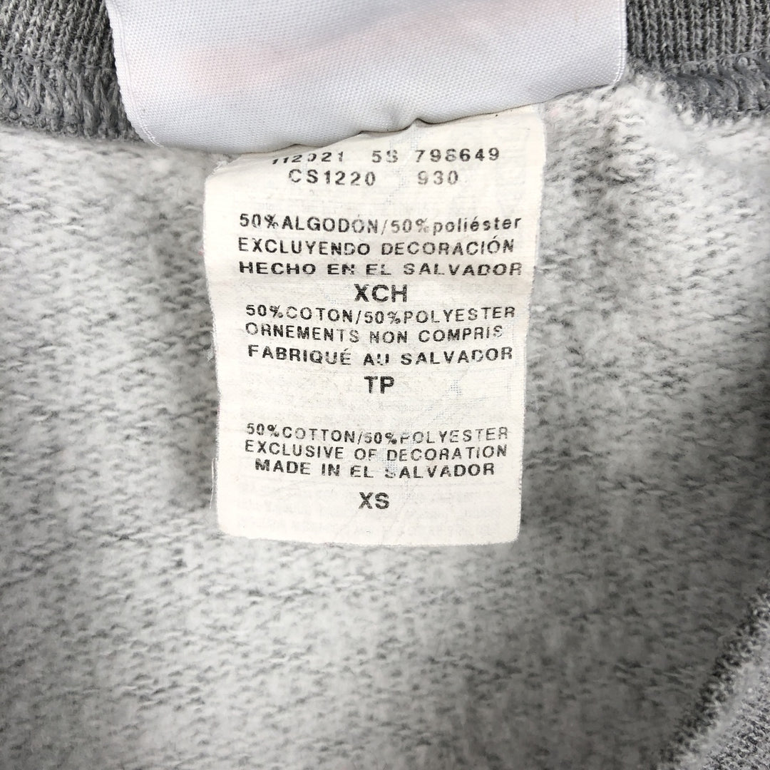 Champion Authentic Athletic Wear College Sweatshirt, Men's Size XS (approx.) cotton gray type Vintage Second Hand