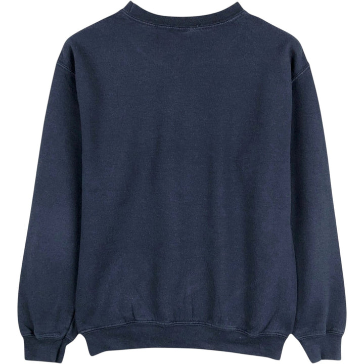 MV SPORT College Sweatshirt (Men's Size S) unclear navy blue type Vintage Second Hand