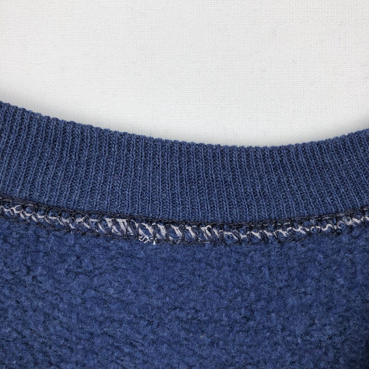 College sweatshirt, women's size M (approx.), vintage. unclear navy blue type Vintage Second Hand