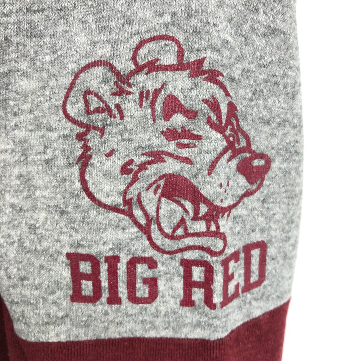 CORNELL College Character Sweatshirt, Made in USA, Women's Size S (Equivalent), Vintage acrylic wine-red Vintage Second Hand