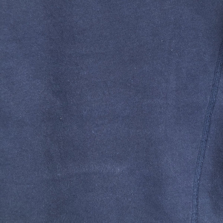 2000'S Harley-Davidson V-neck advertising sweatshirt pullover hoodie, women's size L equivalent. cotton navy blue type Vintage Second Hand