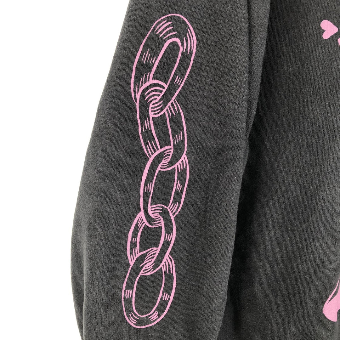 LOONEY TUNES Laura Bunny Character Sweatshirt Pullover Hoodie (Women's Size S) cotton black type Vintage Second Hand
