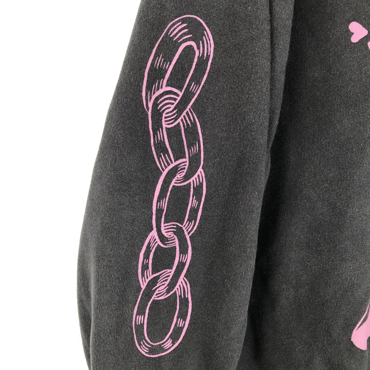 LOONEY TUNES Laura Bunny Character Sweatshirt Pullover Hoodie (Women's Size S) cotton black type Vintage Second Hand