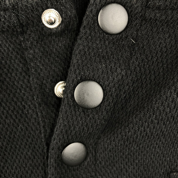 Carhartt Relaxed Fit Henley Neck Thermal Long Tee, Honeycomb, Men's Size M cotton black type Vintage Second Hand