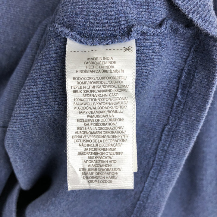 Ralph Lauren POLO RALPH LAUREN long-sleeved T-shirt, women's size M cotton Navy blue Vintage Second Hand