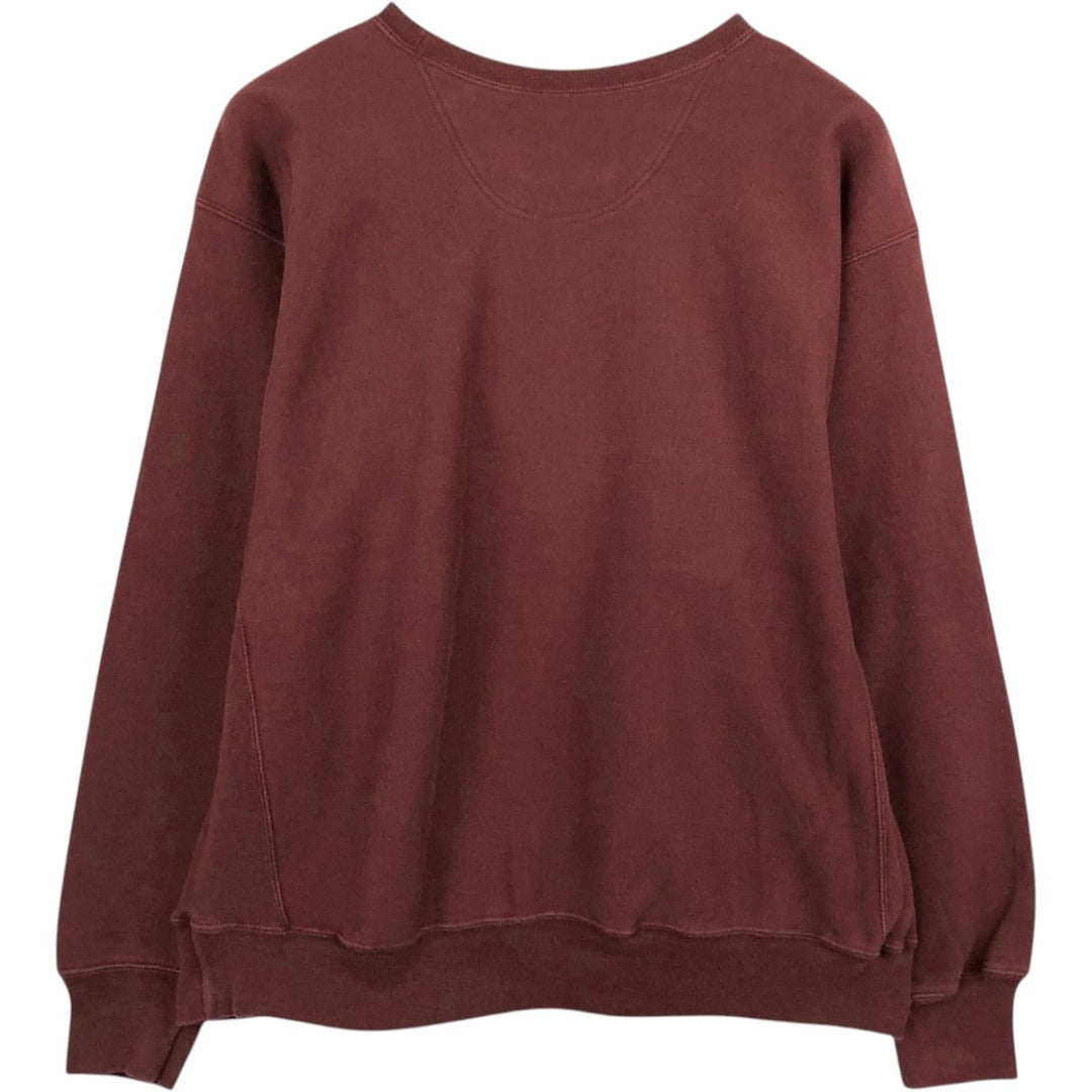 2000'S Champion Premium Reverse Weave University of Minnesota College Sweatshirt (Men's XL equivalent) cotton red type reddish brown Vintage Second Hand