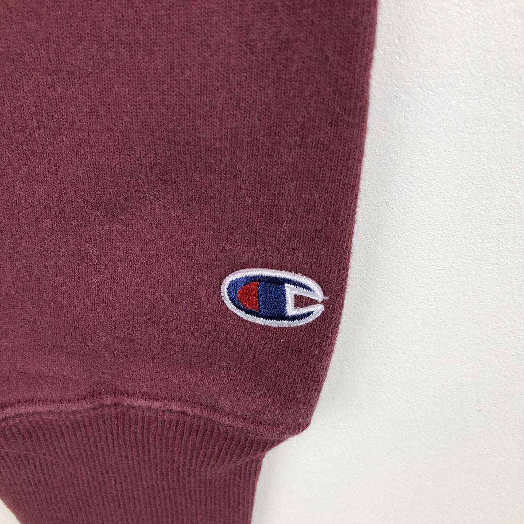 2000'S Champion Premium Reverse Weave University of Minnesota College Sweatshirt (Men's XL equivalent) cotton red type reddish brown Vintage Second Hand