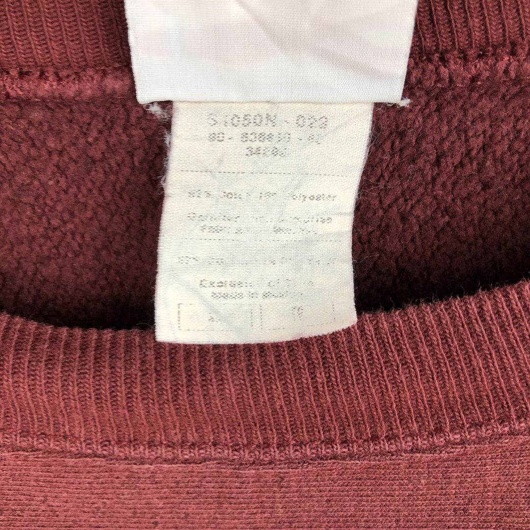 Champion REVERSE WEAVE Reverse Weave College Sweatshirt Trainer Men's XL cotton red type reddish brown Vintage Second Hand