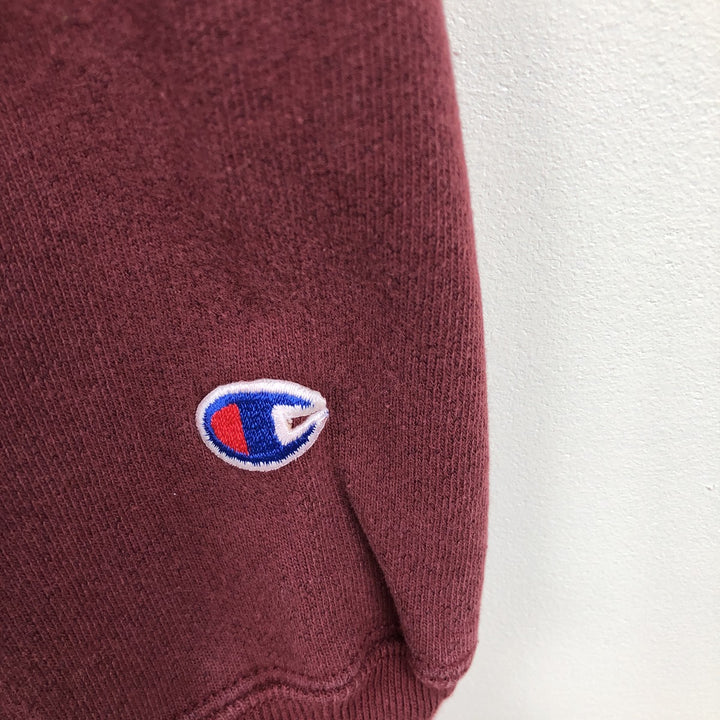 Champion REVERSE WEAVE Reverse Weave College Sweatshirt Trainer Men's XL cotton red type reddish brown Vintage Second Hand