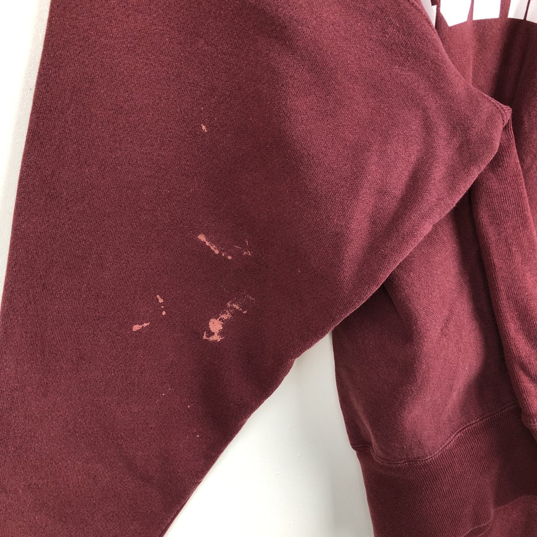Champion REVERSE WEAVE Reverse Weave College Sweatshirt Trainer Men's XL cotton red type reddish brown Vintage Second Hand