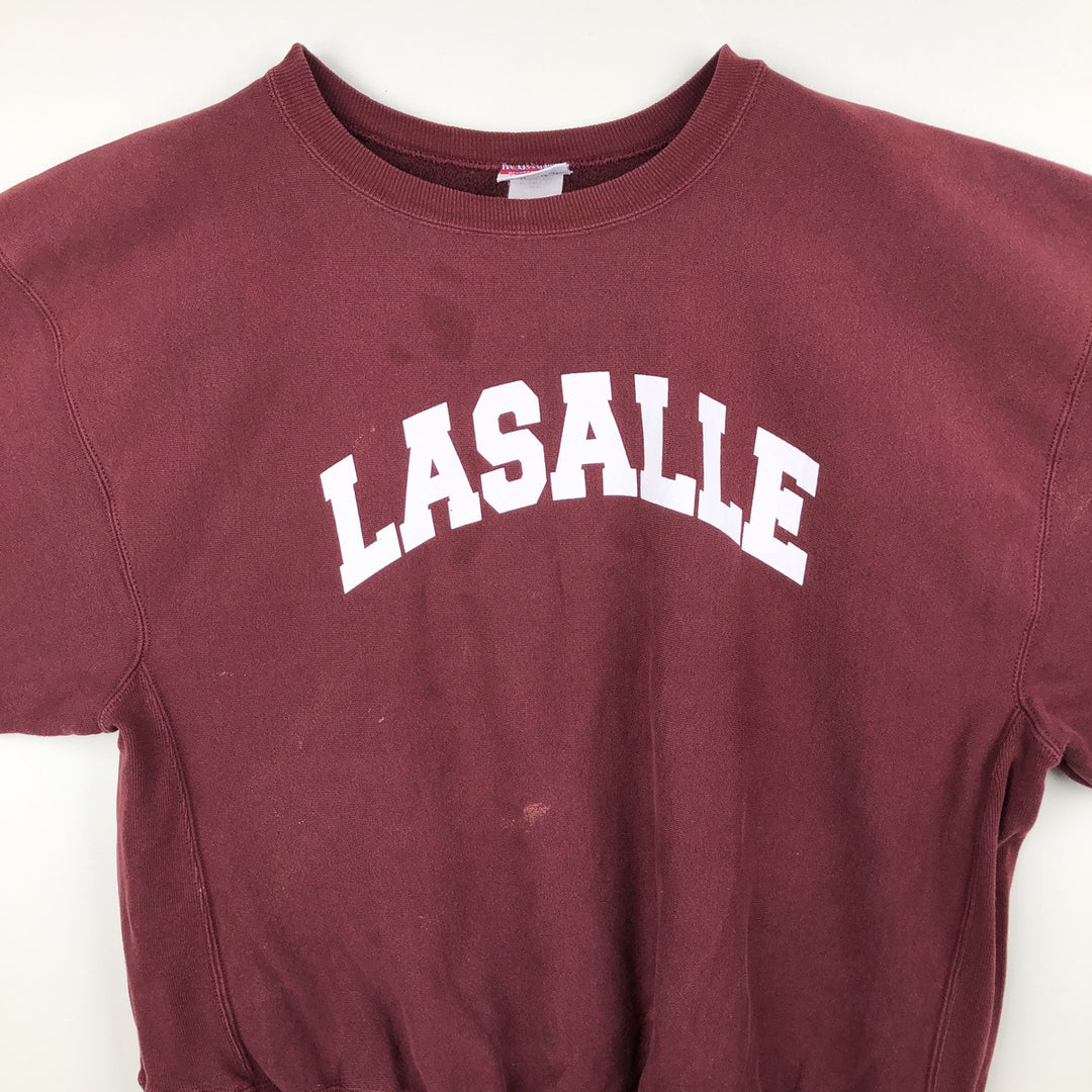 Champion REVERSE WEAVE Reverse Weave College Sweatshirt Trainer Men's XL cotton red type reddish brown Vintage Second Hand