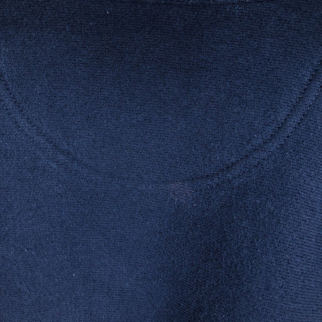 Champion Premium Reverse Weave College Sweatshirt (Men's Size M) cotton navy blue type Vintage Second Hand
