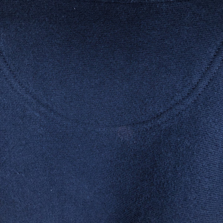 Champion Premium Reverse Weave College Sweatshirt (Men's Size M) cotton navy blue type Vintage Second Hand