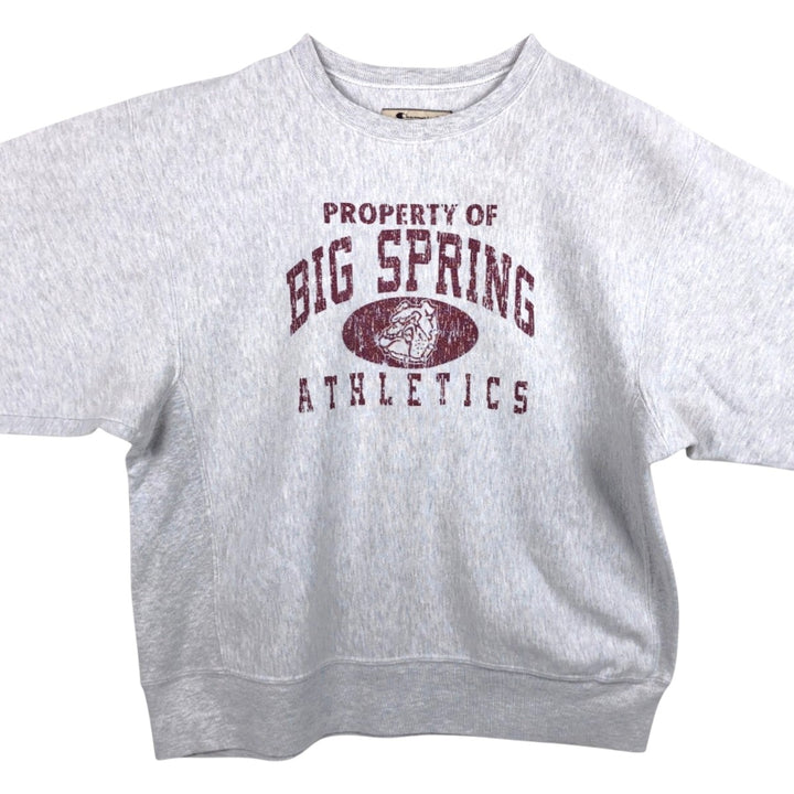 00'S Champion PREMIUM REVERSE WEAVE Premium Reverse Weave Sweatshirt Trainer Men's XL size unclear gray type Vintage Second Hand