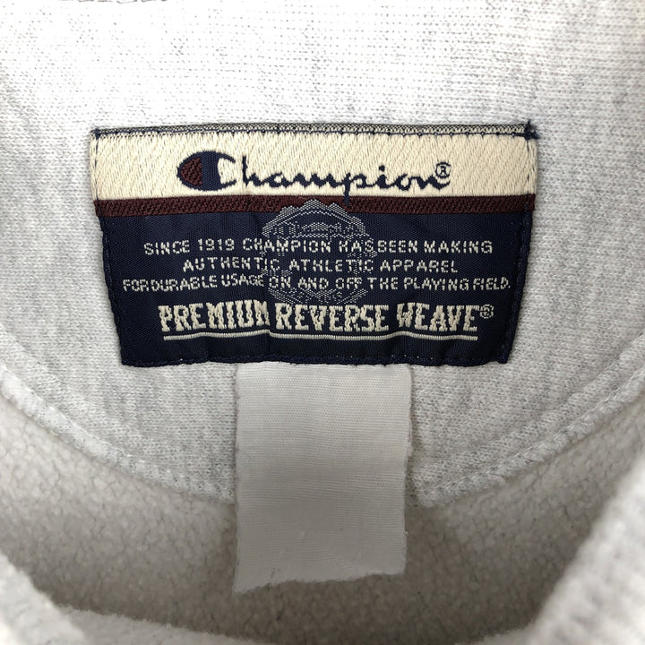 00'S Champion PREMIUM REVERSE WEAVE Premium Reverse Weave Sweatshirt Trainer Men's XL size unclear gray type Vintage Second Hand