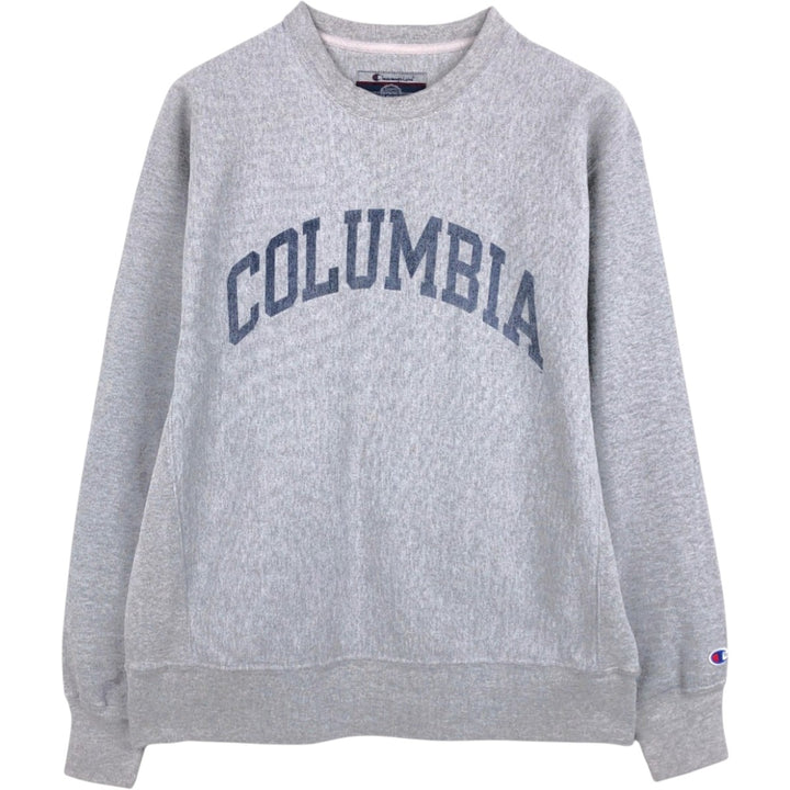 2000'S Champion Premium Reverse Weave College Sweatshirt, Men's Size Medium cotton gray type Vintage Second Hand