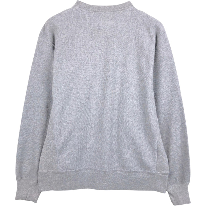 2000'S Champion Premium Reverse Weave College Sweatshirt, Men's Size Medium cotton gray type Vintage Second Hand