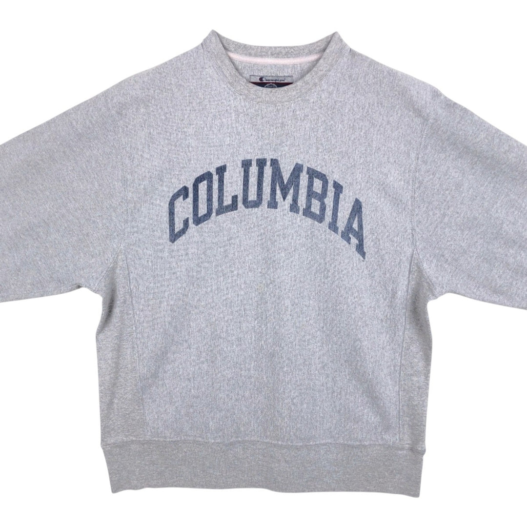 2000'S Champion Premium Reverse Weave College Sweatshirt, Men's Size Medium cotton gray type Vintage Second Hand