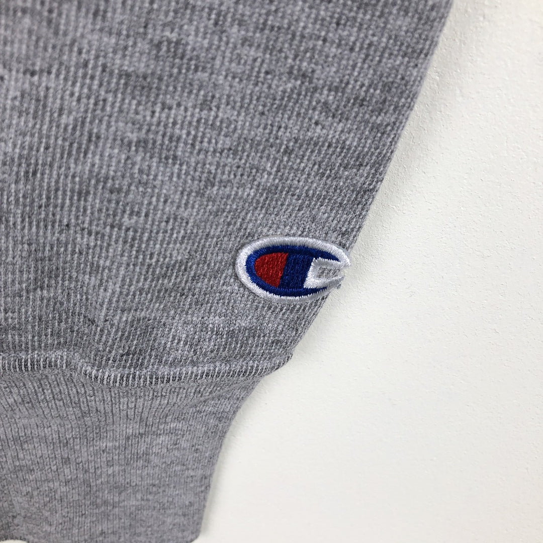 2000'S Champion Premium Reverse Weave College Sweatshirt, Men's Size Medium cotton gray type Vintage Second Hand
