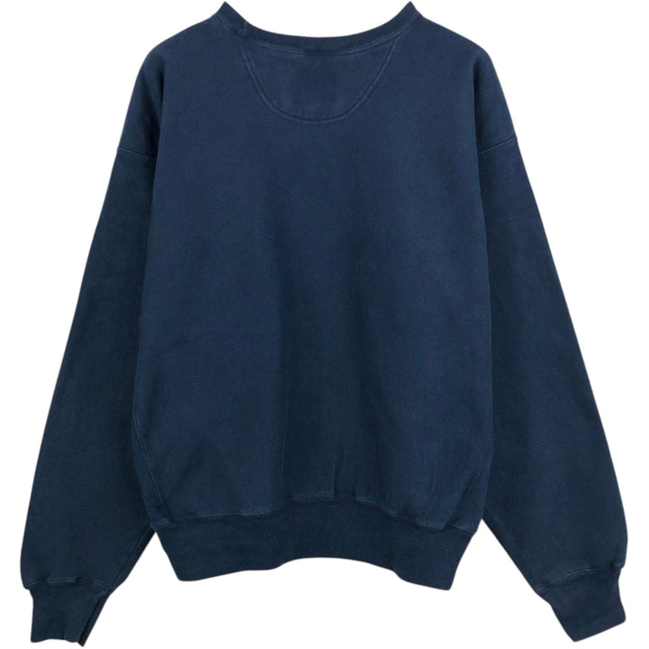 2000'S Champion Premium Reverse Weave Sweatshirt, Men's XL cotton navy blue type Vintage Second Hand