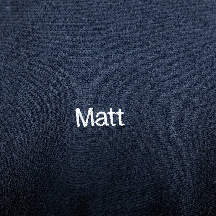 2000'S Champion Premium Reverse Weave Sweatshirt, Men's XL cotton navy blue type Vintage Second Hand