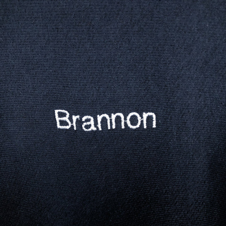 Champion PREMIUM REVERSE WEAVE Sweatshirt (Men's Size S) cotton navy blue type Vintage Second Hand